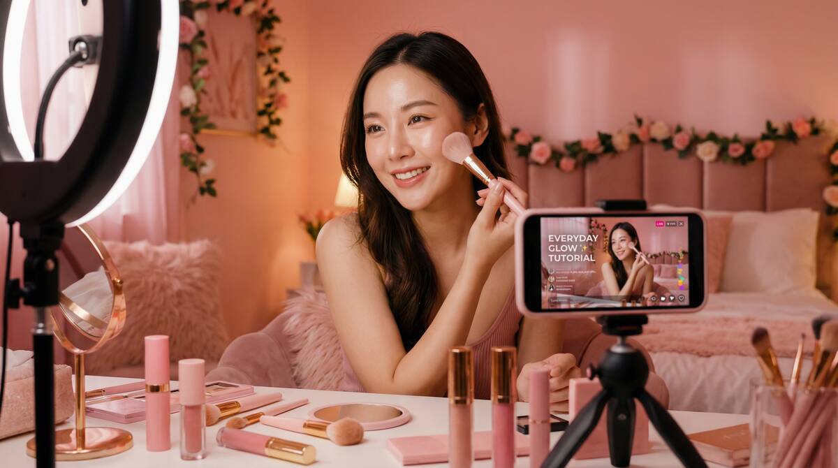 绿帽社美妆视频教程